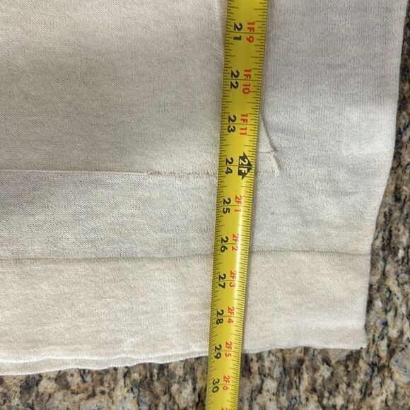 Barney’s New York Co-Op Pale Yellow Wool Cashmere Blend 1/2 Zip Sweater Size M - Picture 11 of 11